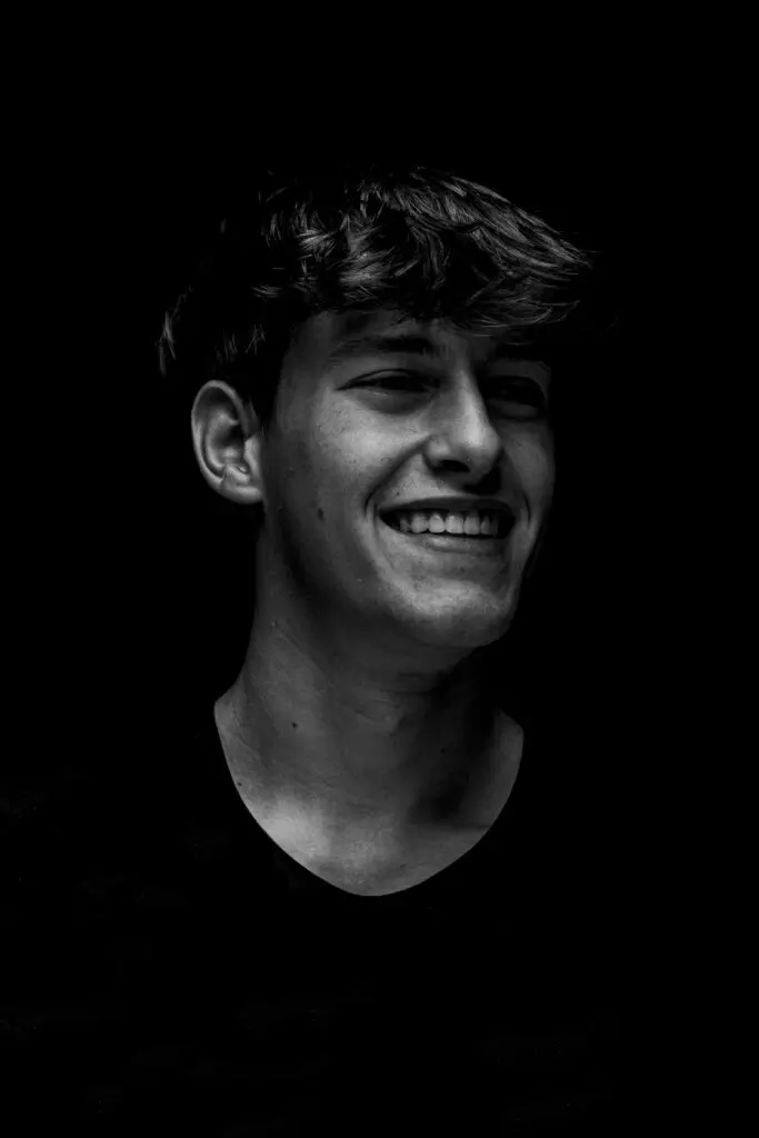 Portret foto van een man